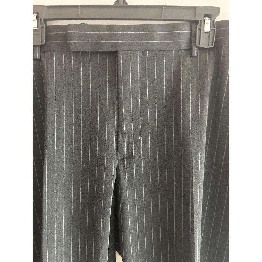 Polo Ralph Lauren Men’s Performance Twill Trousers size 38/32 NWT Gray Striped